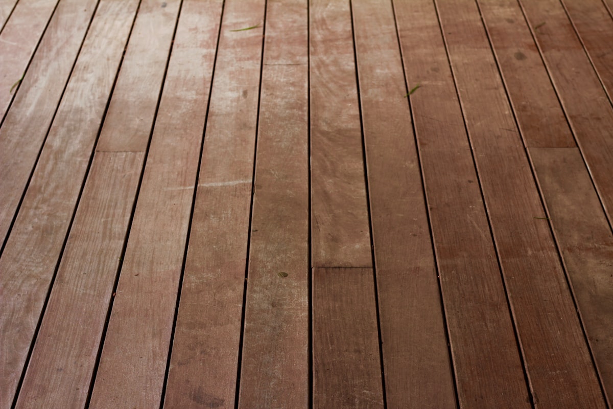 Hardwood floor close-up